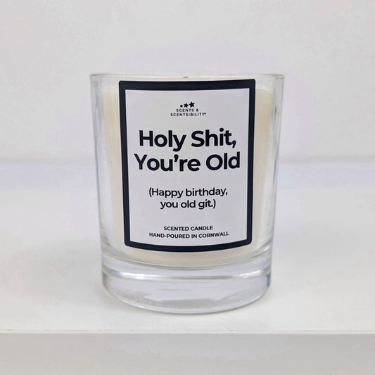 Holy Shit, You're Old Candle