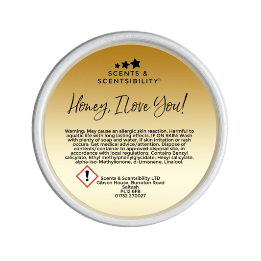 Honey, I Love You Segment Pot Wax Melt