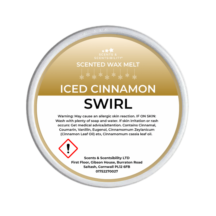 Iced Cinnamon Swirl Segment Pot Wax Melts