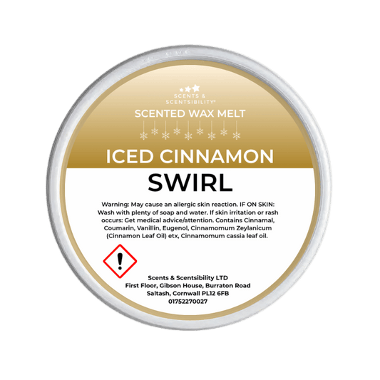 Iced Cinnamon Swirl Segment Pot Wax Melts