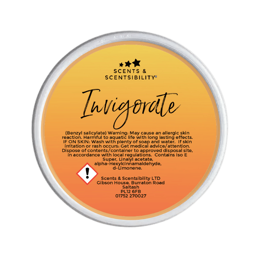Invigorate Segment Pot Wax Melt