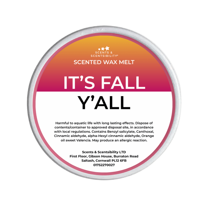 It's Fall Y'all Segment Pot Wax Melts