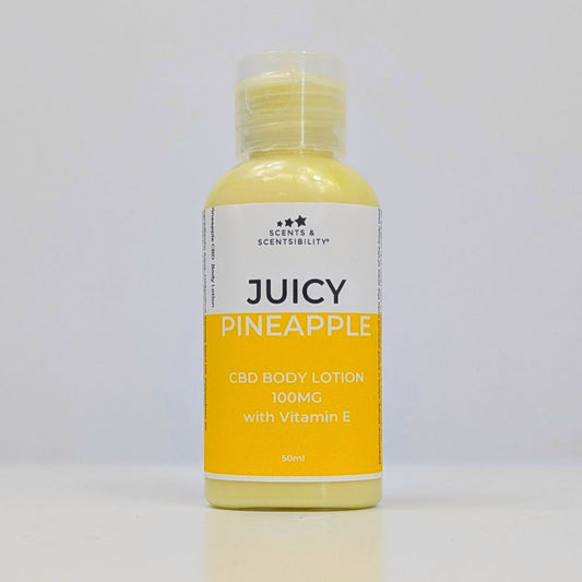 Juicy Pineapple CBD Mini Body Lotion 100mg