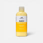 Bottle of 'Juicy Pineapple' face and body lotion on a white background
