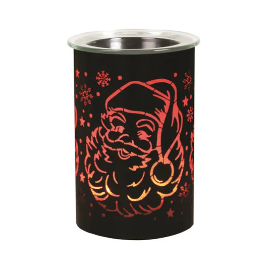 LED Santa Colour-Changing Wax Melter Red
