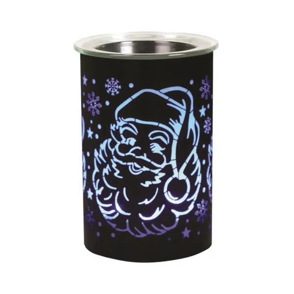 LED Santa Colour-Changing Wax Melter Blue