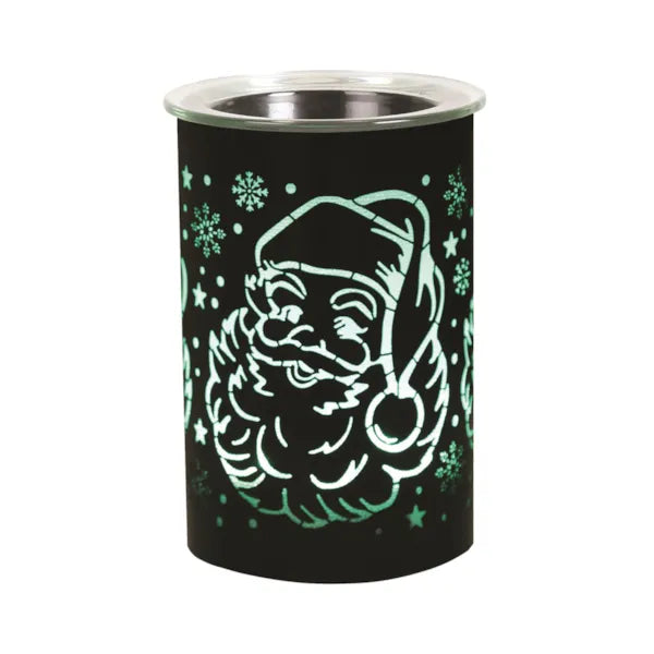 LED Santa Colour-Changing Wax Melter Green