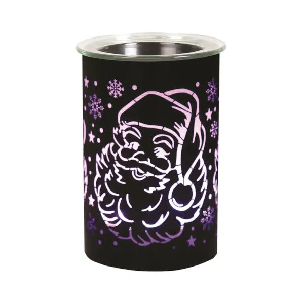 LED Santa Colour-Changing Wax Melter Purple