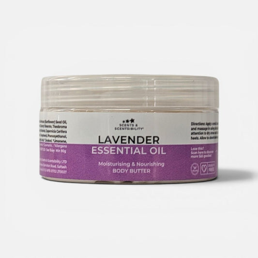 Lavender Essential Oil Whipped Body Butter