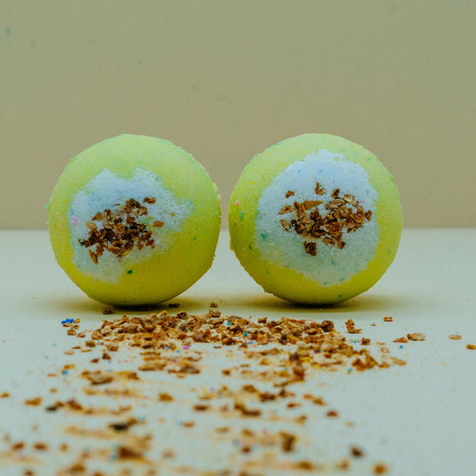Lemon & Lime Essential Oil Bath Bombs