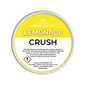 A Scents & Sensibility 'Lemonade Crush' scented wax melt, featuring a bright yellow and white label on a solid dark green background.