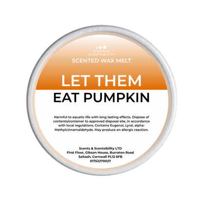 Let Them Eat Pumpkin Segment Pot Wax Melts