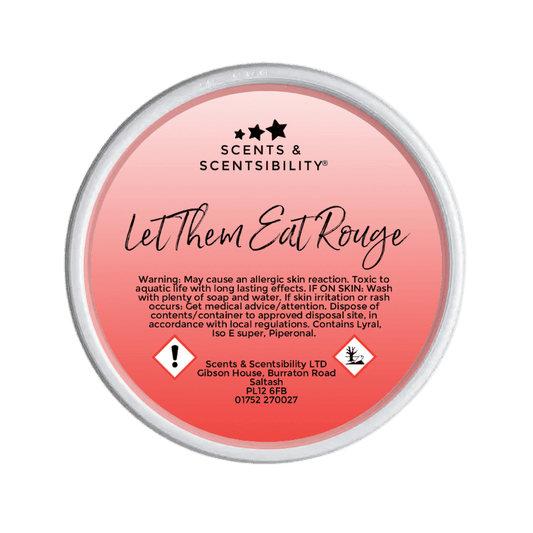 Let Them Eat Rouge Segment Pot Wax Melt