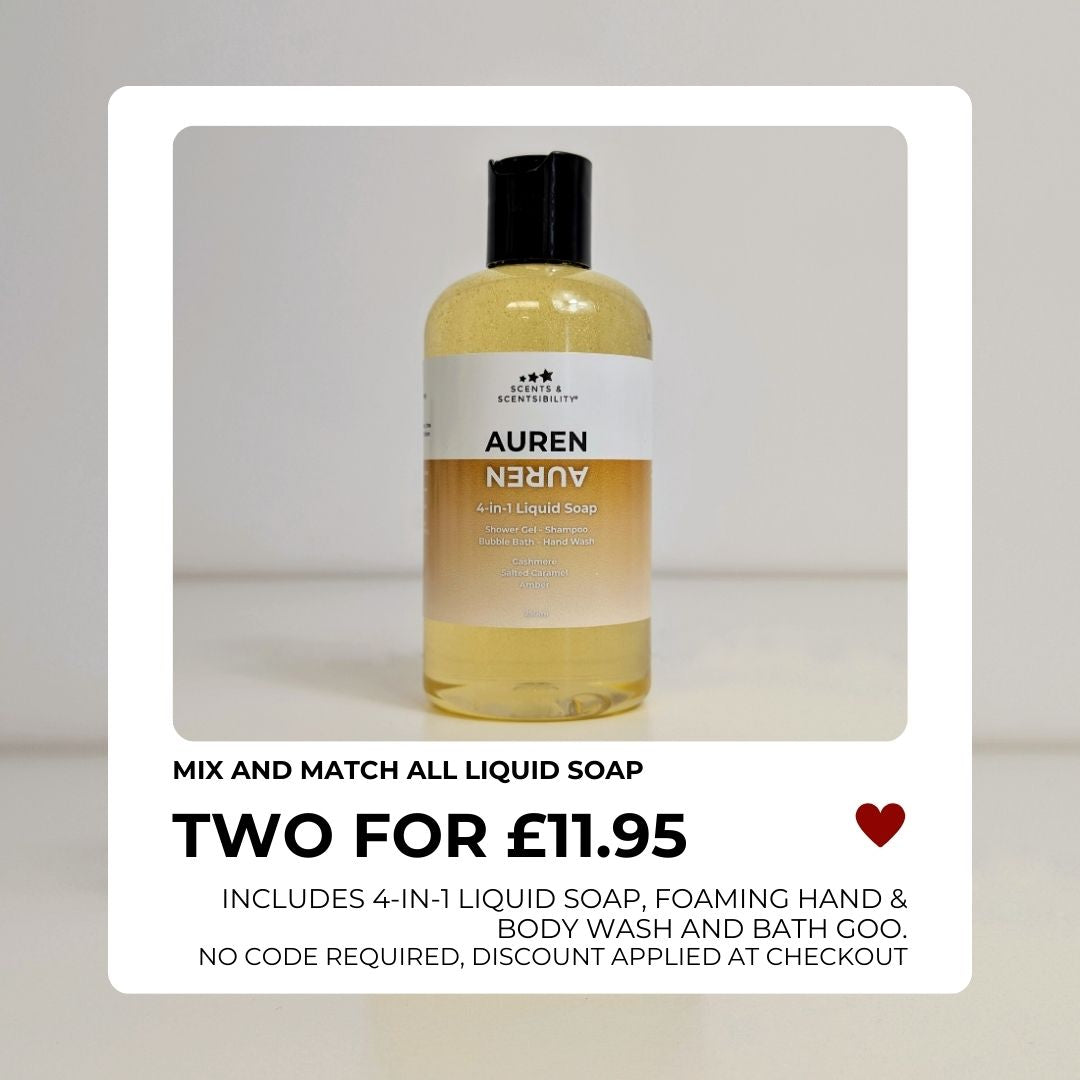 Liquid Soap Buy 2 for £11.95