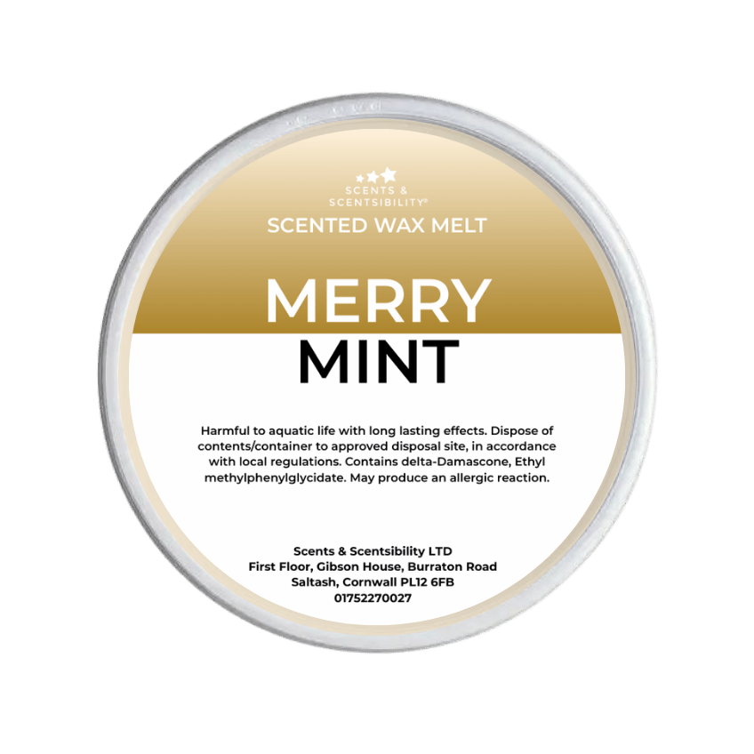 Merry Mint Segment Pot Wax Melts
