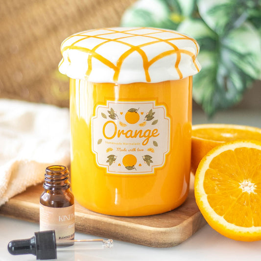 Orange Marmalade Jar Wax Melt and Oil Burner