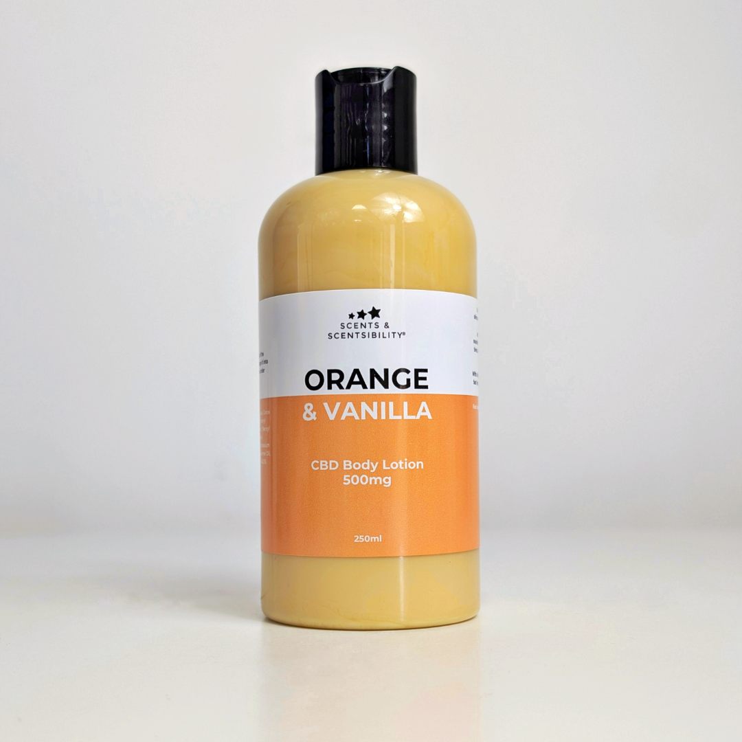 Orange & Vanilla CBD Body Lotion 500mg