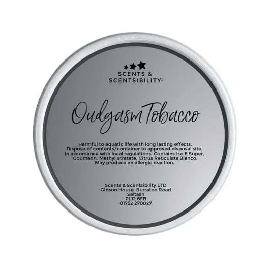 Oudgasm Tobacco Segment Pot Wax Melt 