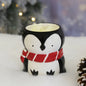 Penguin Wax Melt and Oil Burner  in snowy scene