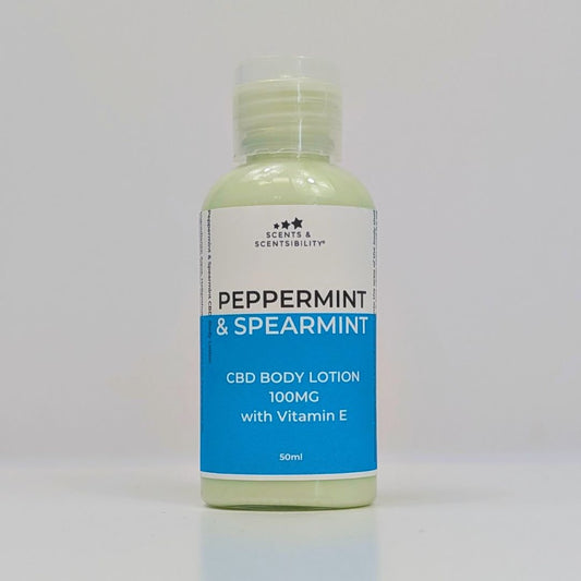 Peppermint & Spearmint CBD Mini Body Lotion 100mg