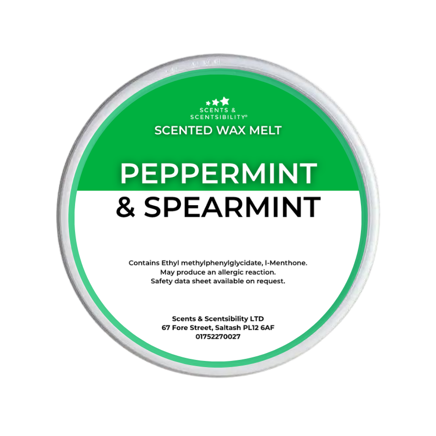Peppermint & Spearmint Segment Pot Wax Melts