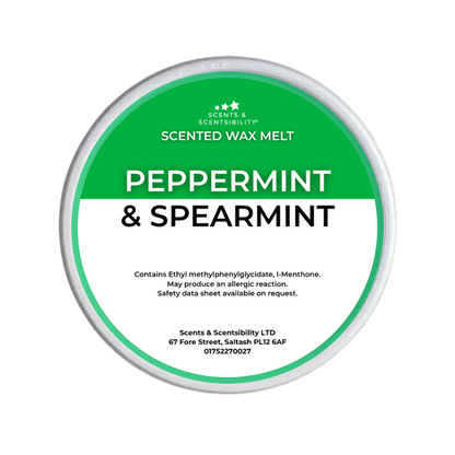 Peppermint & Spearmint Segment Pot Wax Melts