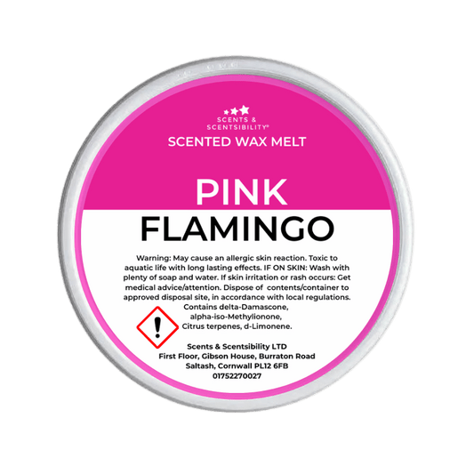 Pink Flamingo Segment Pot Wax Melt