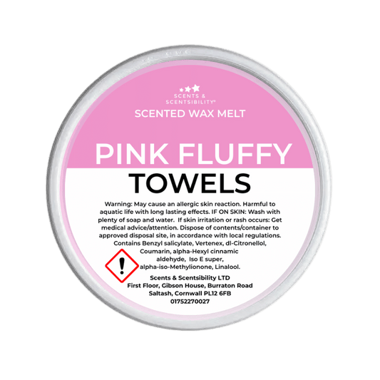 Pink Fluffy Towels Segment Pot Wax Melts