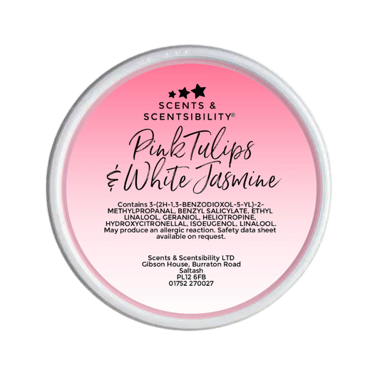 Pink Tulips & White Jasmine Segment Pot Wax Melt