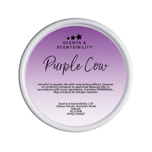 Purple Cow Segment Pot Wax Melt