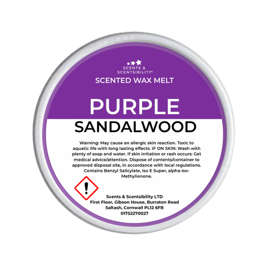 Purple Sandalwood Segment Pot Wax Melt