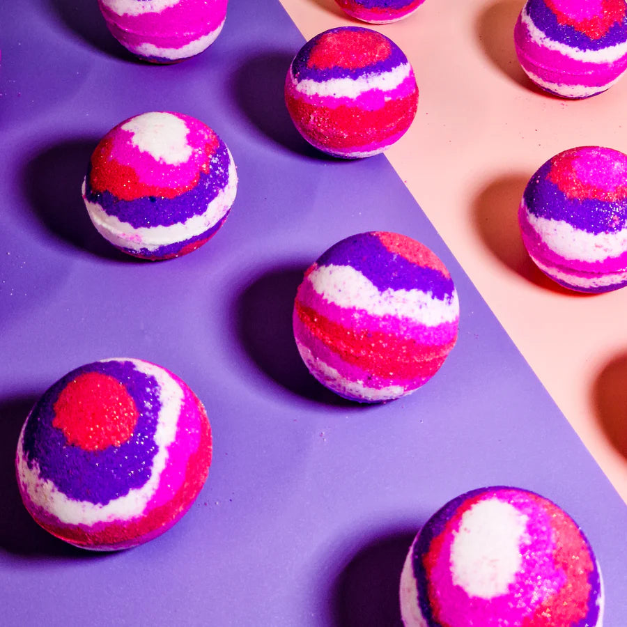 Raspberry Creme Bath Bombs