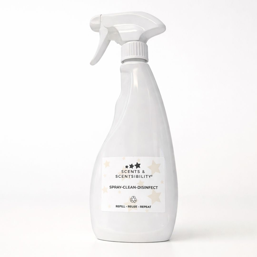 Refillable White Trigger Spray Bottle