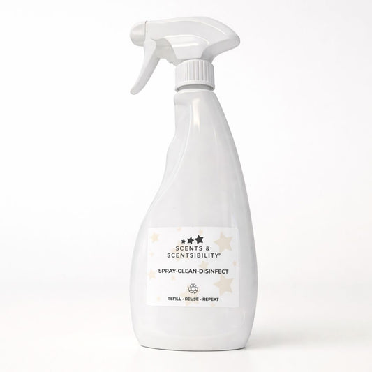 Refillable White Trigger Spray Bottle