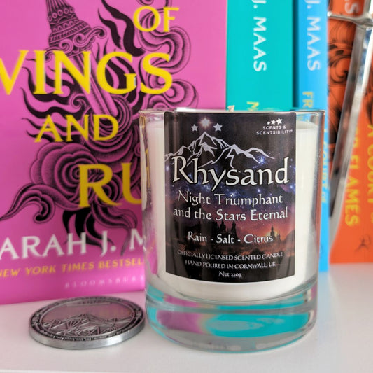 Rhysand ACOTAR Licensed Book-Inspired Candle