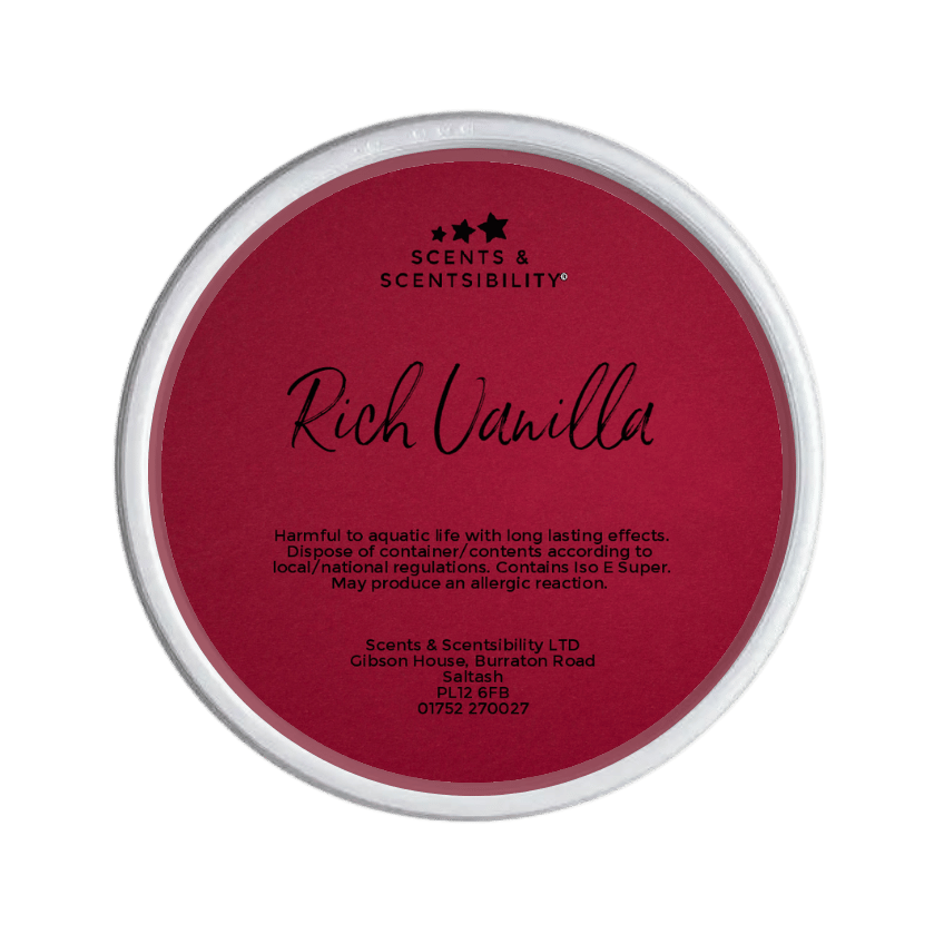 Rich Vanilla Segment Pot Wax Melt