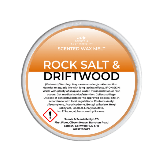 Rock Salt & Driftwood Segment Pot Wax Melts