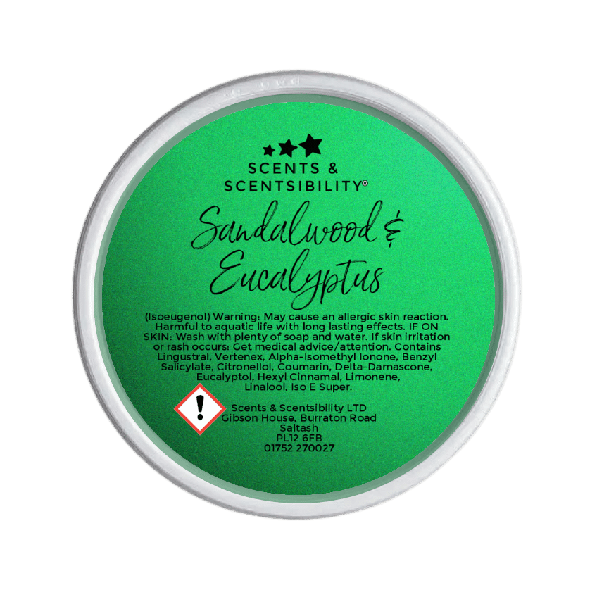 Sandalwood & Eucalyptus Segment Pot Wax Melt