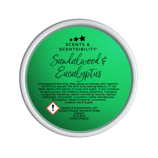 Sandalwood & Eucalyptus Segment Pot Wax Melt