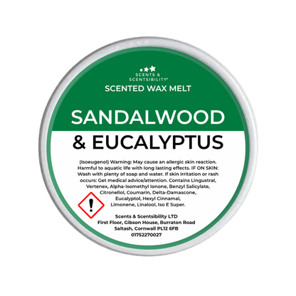 Sandalwood & Eucalyptus Segment Pot Wax Melts