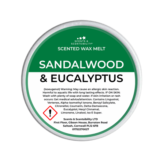 Sandalwood & Eucalyptus Segment Pot Wax Melts