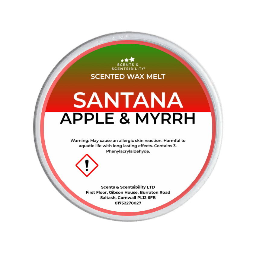 Santana Apple & Myrrh Segment Pot Wax Melts