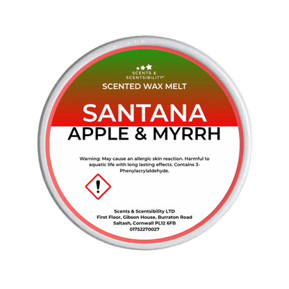 Santana Apple & Myrrh Segment Pot Wax Melts