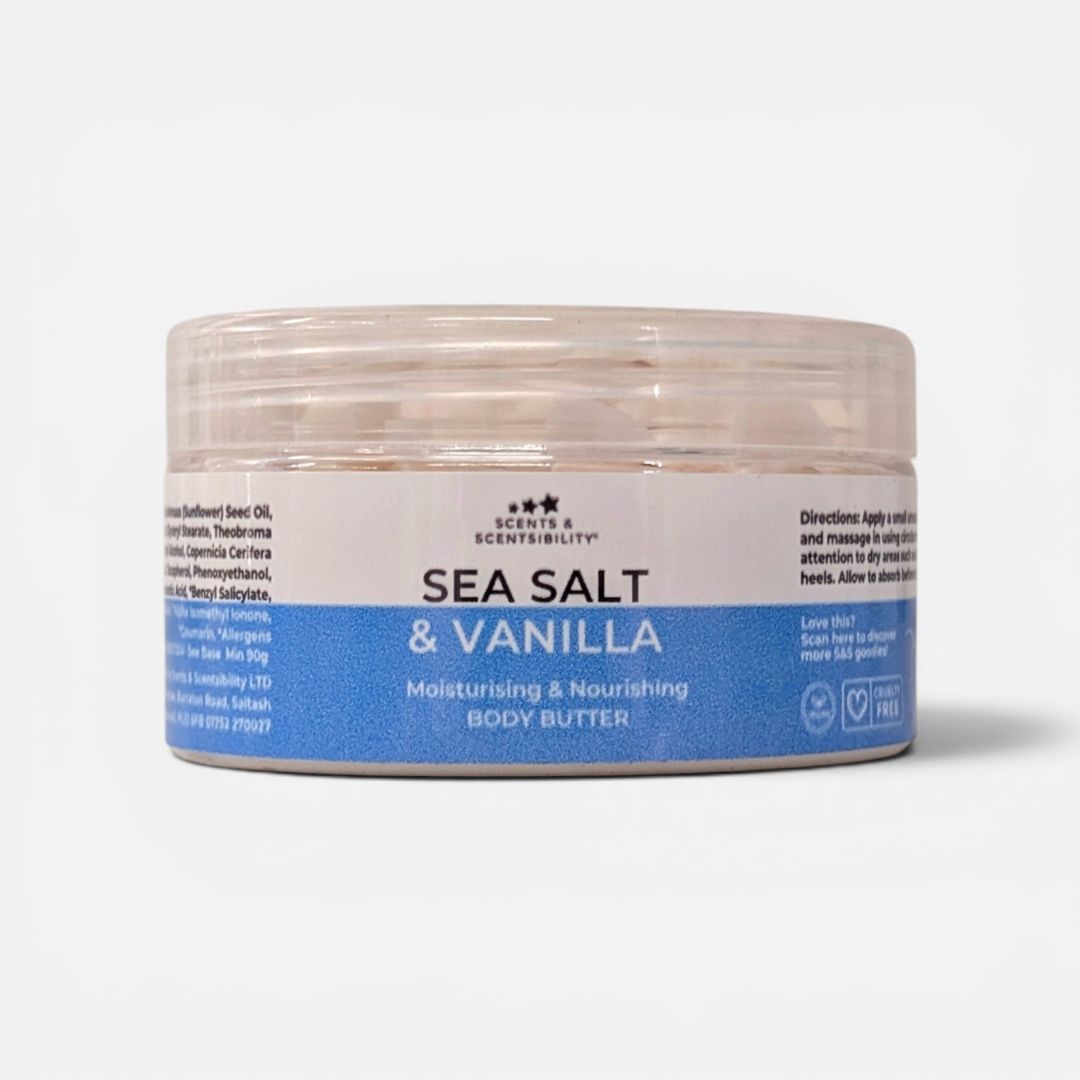 Sea Salt & Vanilla Whipped Body Butter