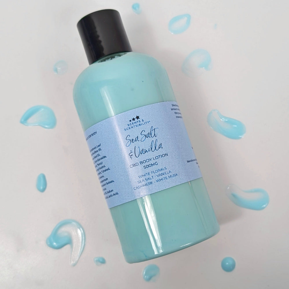 Sea Salt & Vanilla CBD Body Lotion 500mg