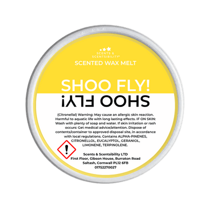 Shoo Fly Citronella Segment Pot Wax Melt