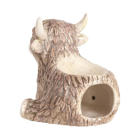 Sitting Highland Cow Wax Melt Burner