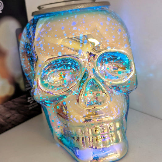 Skull Aroma Lamp Colour-Changing Electric Wax Melt Warmer