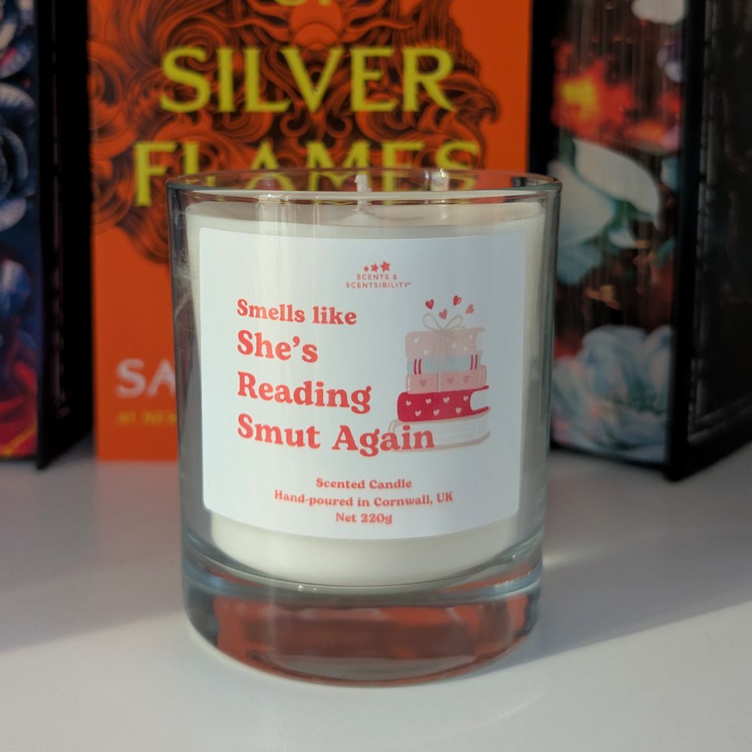 Smells Like She's Probably Reading Smut Book-Inspired Candle