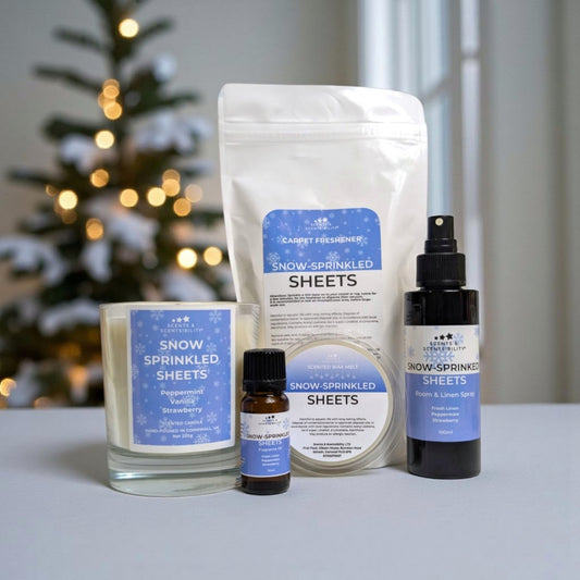 Snow-Sprinkled Sheets Home Fragrance Bundle